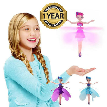 Touch Flying Princess Doll Toy (1 Year Warranty)